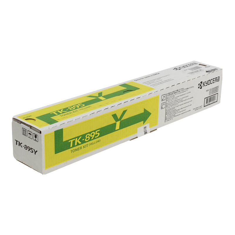 Toner Kyocera Mita TK-895Y (1T02K0ANL0) Giallo Originale