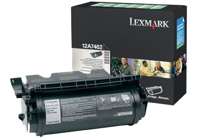 Toner Lexmark 12A7462 (0012A7462) Nero Originale