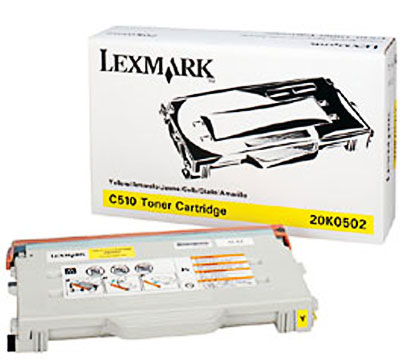Toner Lexmark 20K0502 (0020K0502) Giallo Originale
