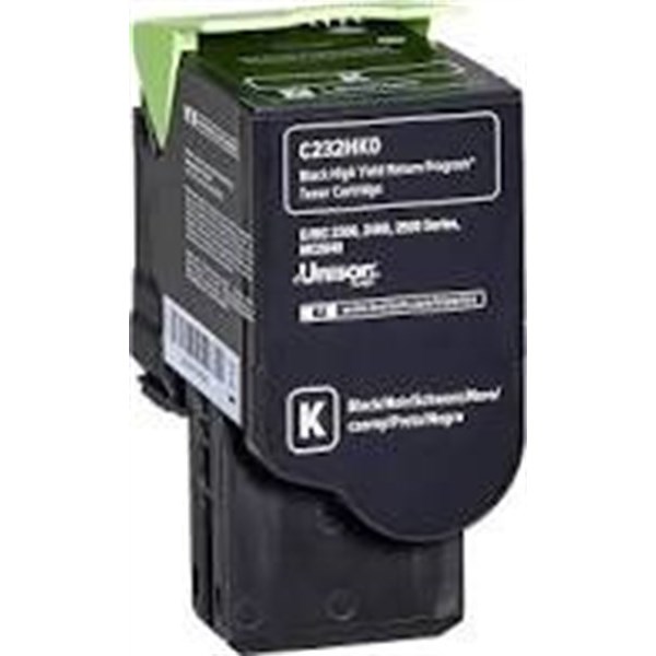 Toner Lexmark C232HK0 nero Originale