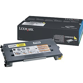 Toner Lexmark C500H2YG Giallo Originale