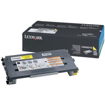 Toner Lexmark C500S2YG Giallo Originale