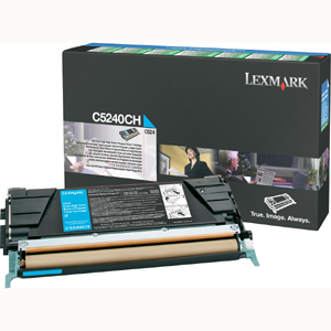 Toner Lexmark C5240CH (00C5240CH) Ciano Originale