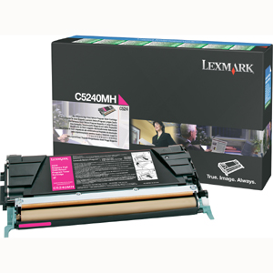 Toner Lexmark C5240MH (00C5240MH) Magenta Originale