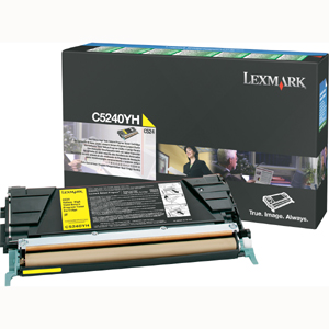 Toner Lexmark C5240YH (00C5240YH) Giallo Originale