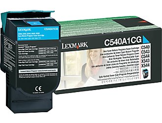 Toner Lexmark C540A1CG Ciano Originale