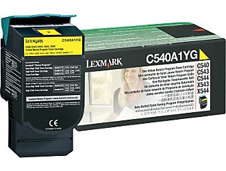 Toner Lexmark C540A1YG Giallo Originale