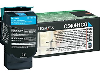 Toner Lexmark C540H1CG Ciano Originale