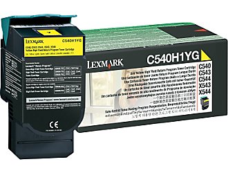 Toner Lexmark C540H1YG Giallo Originale