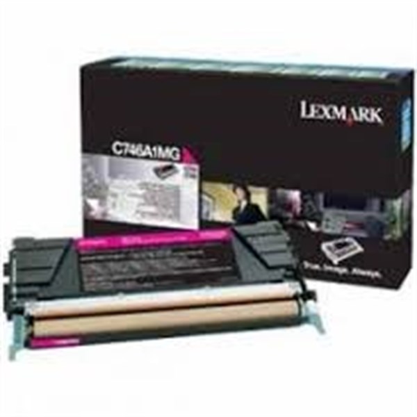 Toner Lexmark C746A1MG Magenta Originale