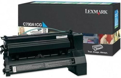 Toner Lexmark C780A (C780A1CG) Ciano Originale