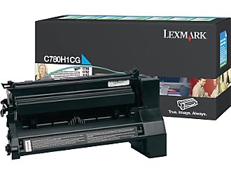 Toner Lexmark C780H1CG Ciano Originale