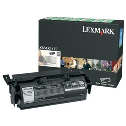 Toner Lexmark X654X11E Nero Originale