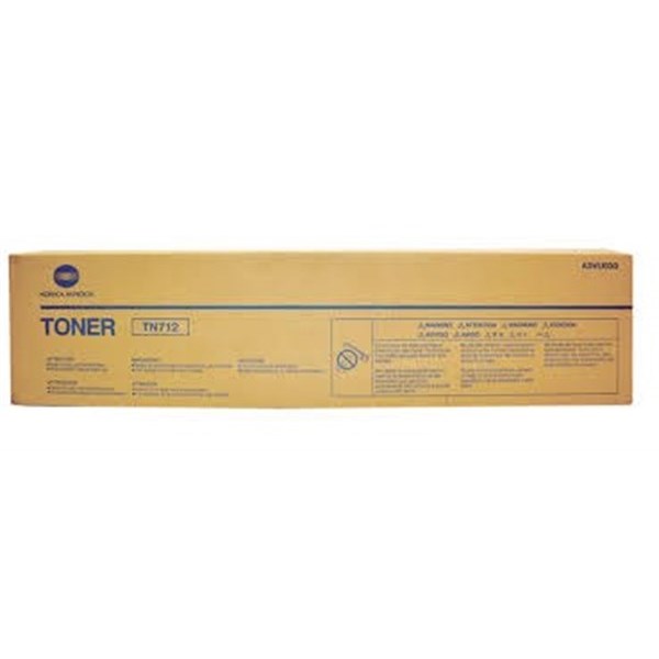 Toner Konica Minolta TN-712K (A3VU050) Nero Originale