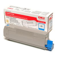 Toner Oki 43381907 Ciano Originale