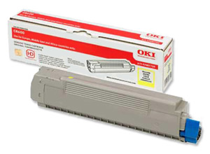 Toner Oki 43487709 Giallo Originale