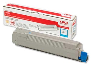 Toner Oki 43487711 Ciano Originale