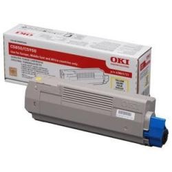 Toner Oki 43865721 Giallo Originale