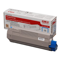 Toner Oki 43872307 Ciano Originale