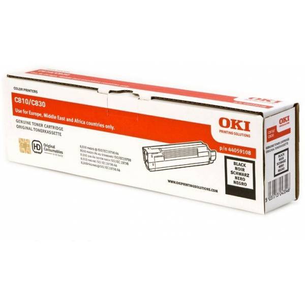 Toner Oki 44059108 Nero Originale