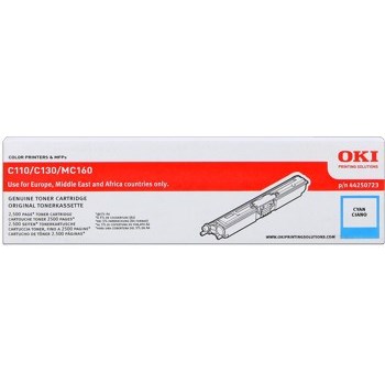 Toner Oki 44250723 Ciano Originale