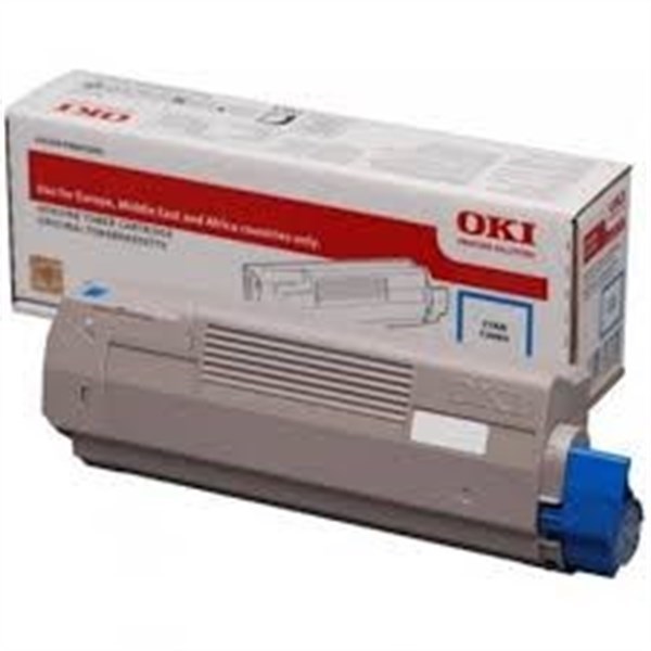 Toner Oki 46443103 Ciano Originale