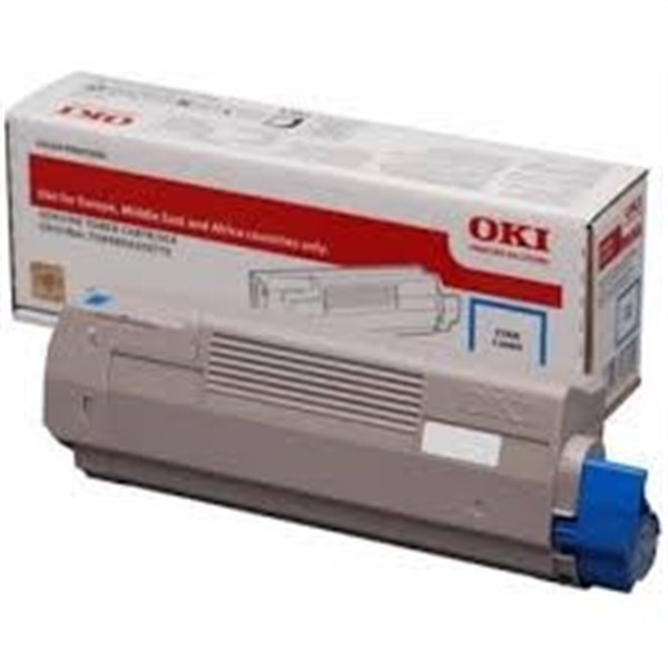 Toner Oki 612DN (46507507) Ciano Originale