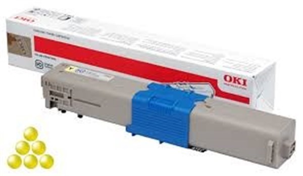 Toner Oki 46508709 (46508709) Giallo Originale