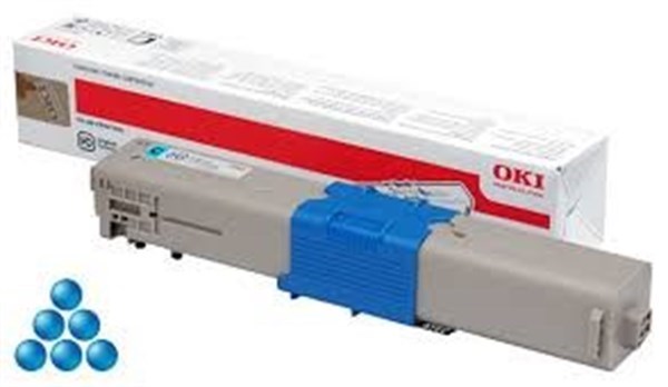 Toner Oki 46508711 (46508711) Ciano Originale