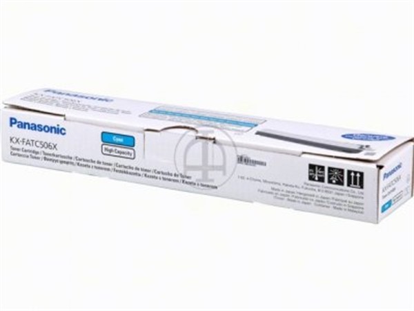 Panasonic KX-FATC506X Toner Ciano