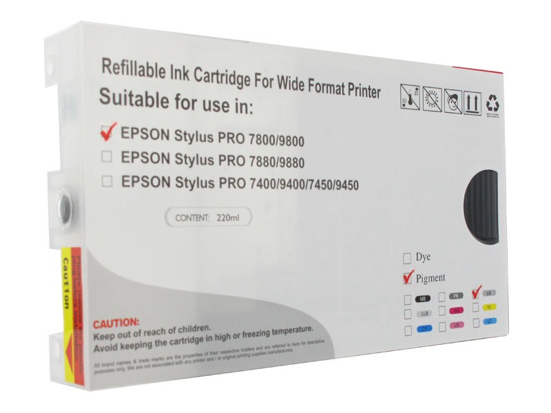 Cartuccia Epson T6037 (T603700) Nero Light Compatibile Epson STYLUS PRO 7800, 9800