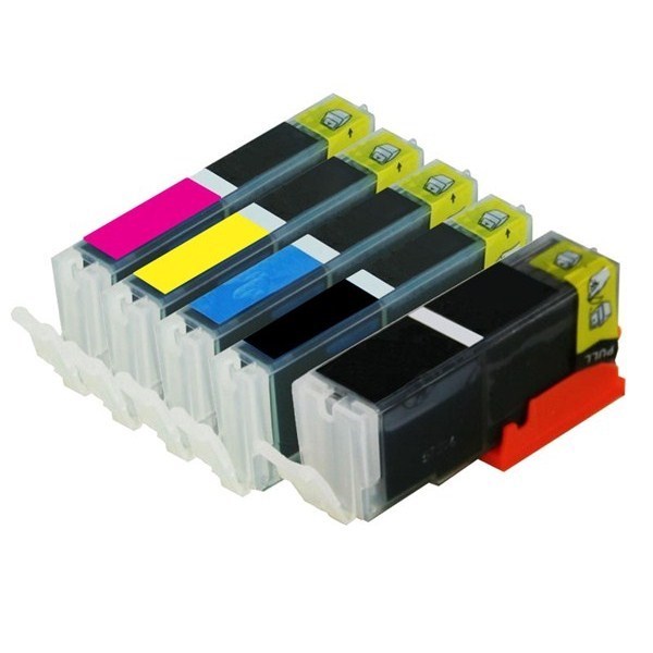 Multipack Canon cartuccia PGI550XL Nero e CLI551XL nero, ciano, magenta, giallo. Compatibili