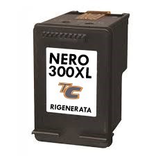 Cartuccia HP 300XL (CC641EE) Nero rigenerata