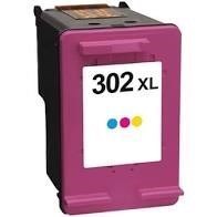 Cartuccia HP 302XL (F6U67AE) Colori rigenerata
