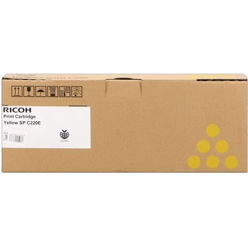 Toner Ricoh TYPE SP C220E (K241Y) Giallo Originale