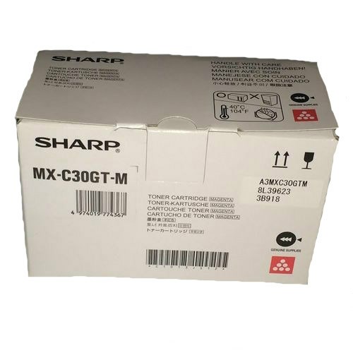 Toner Sharp MX-C30GTM (MX-C30GTM) Magenta Originale