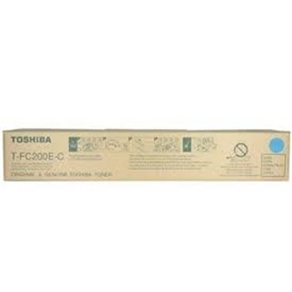 Toner Toshiba T-FC200EC (6AJ00000119) Ciano Originale