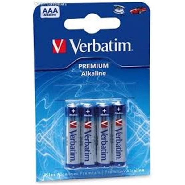 Verbatim Batteria 4 x tipo AAA - Alcalina