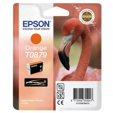 Inchiostro Arancione per cartucce Epson T0879