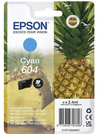 Cartuccia Epson 604 Ciano