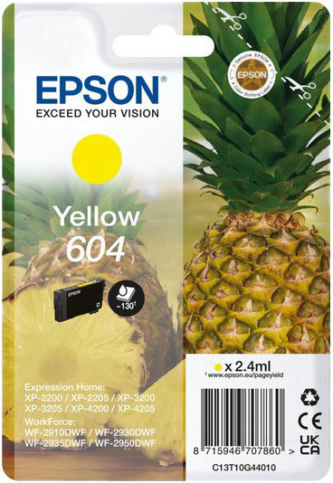 Cartuccia Epson 604 Giallo