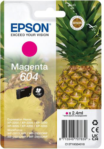 Cartuccia Epson 604 Magenta