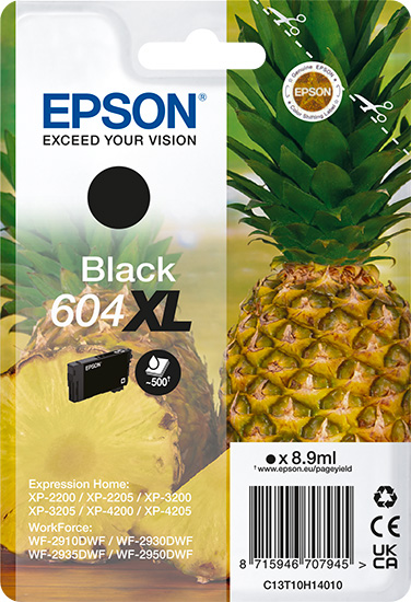 Cartuccia Epson 604XL originale Nero