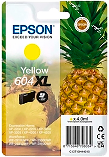 Cartuccia Epson 604XL originale Giallo