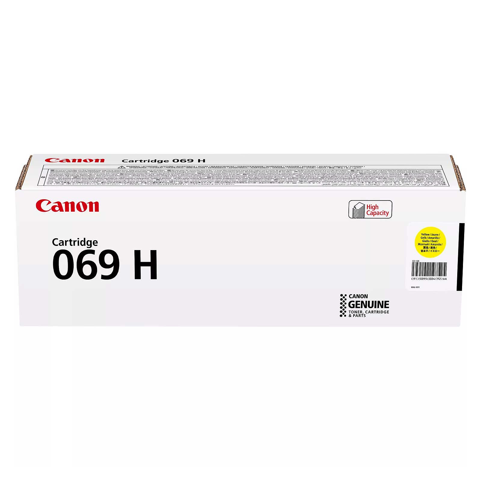 Toner Canon 069HY 5095C002 giallo Originale