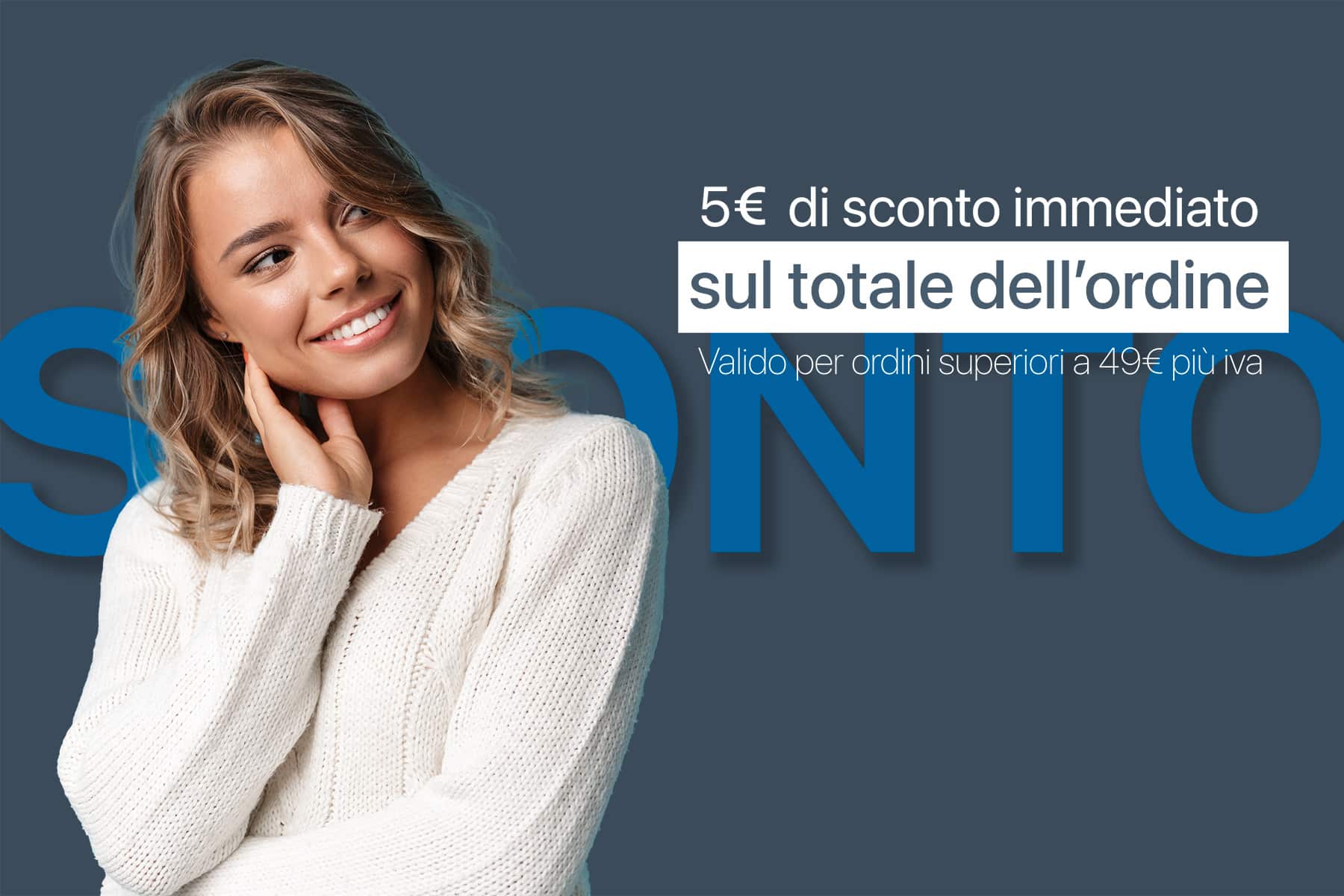 5€ di sconto