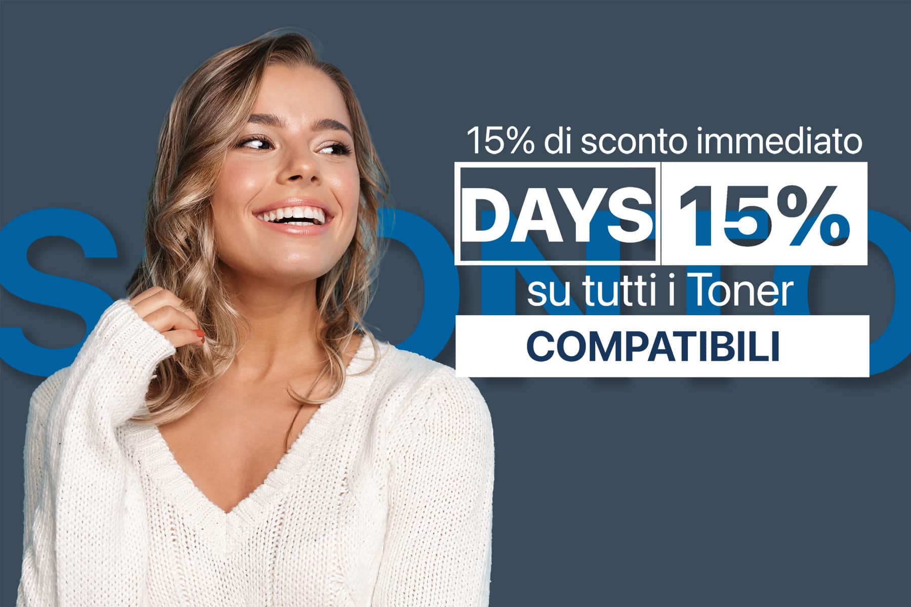 Promo - Sconto 15 Toner