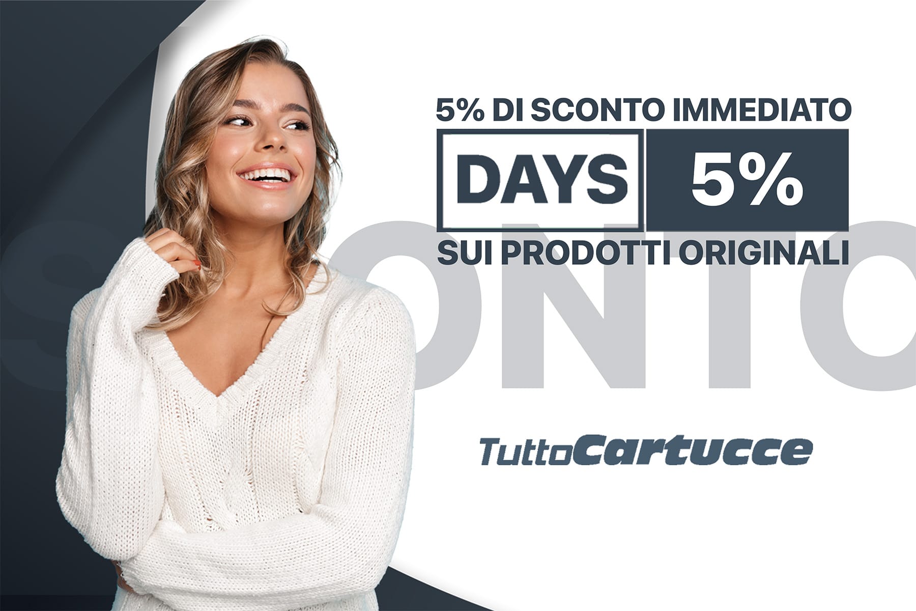 5% SCONTO PRODOTTI ORIGINALI