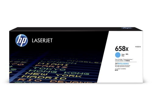 Toner HP 658X (W2001X) Ciano Originale