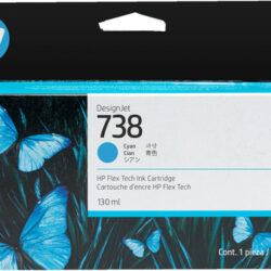 Cartuccia HP 738 (676M6A ) ciano Originale